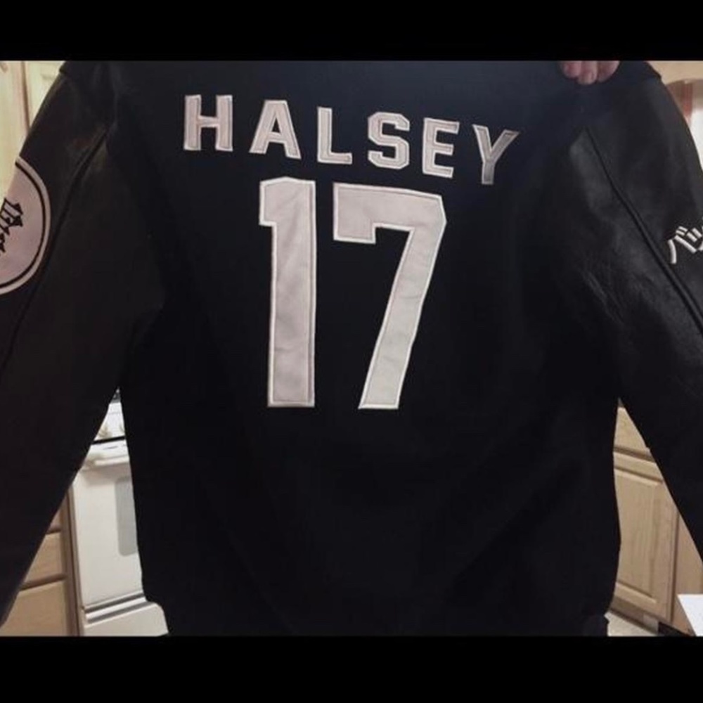 ISO Halsey badlands tour varsity jacket